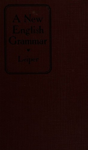 A new English grammar,