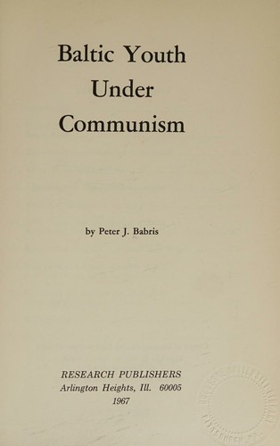 Baltic youth under communism