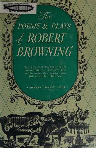 Poems and plays