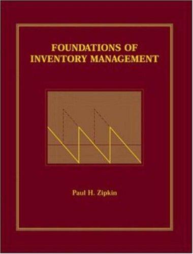 Foundations of Inventory Management