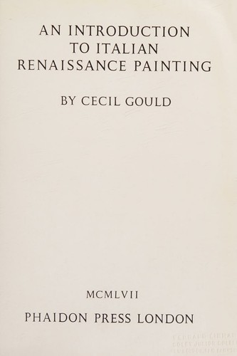 An introduction to Italian Renaissance painting