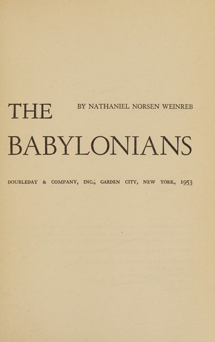 The Babylonians
