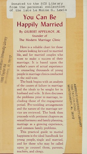 You can be happily married
