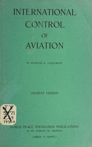 International Control of Aviation (Student Edition)