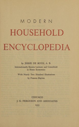 Modern household encyclopedia