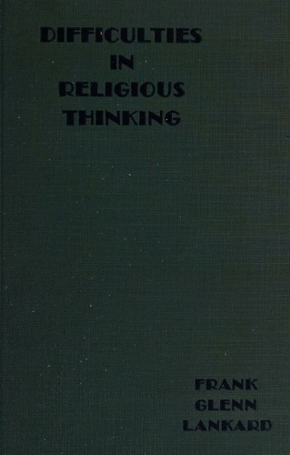 Difficulties in religious thinking