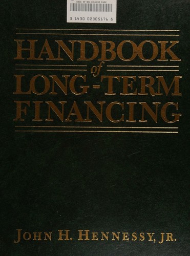 Handbook of long-term financing