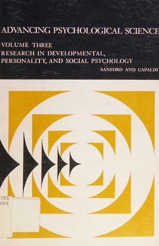 Advancing Psychological Science, 3 Vols.