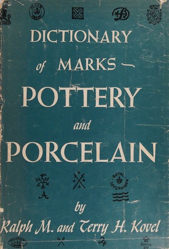 DICTIONARY OF MARKS- POTTERY AND PORCELAN