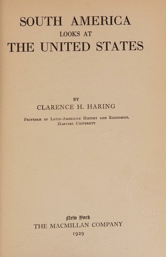 South America Looks at the United States