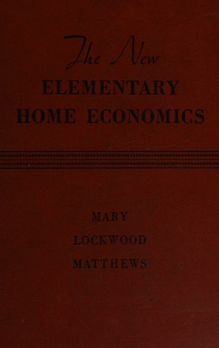 The new elementary home economics