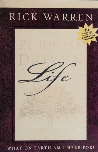 the purpose driven life