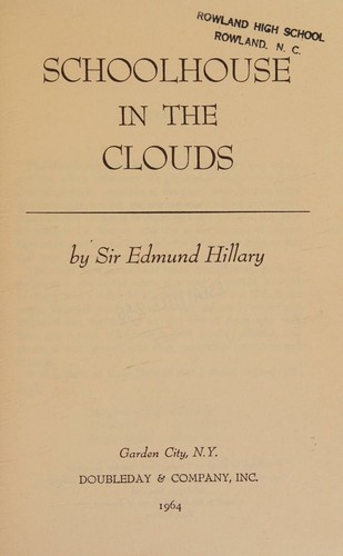 Schoolhouse in the clouds