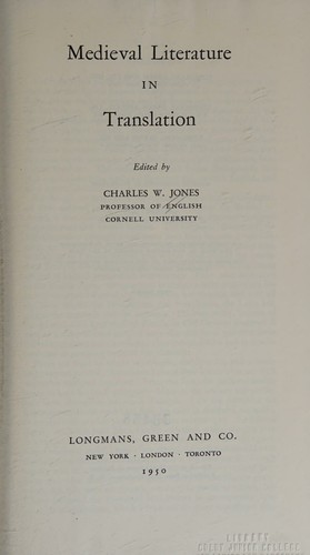 Medieval literature in translation