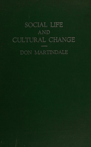 Social life and cultural change