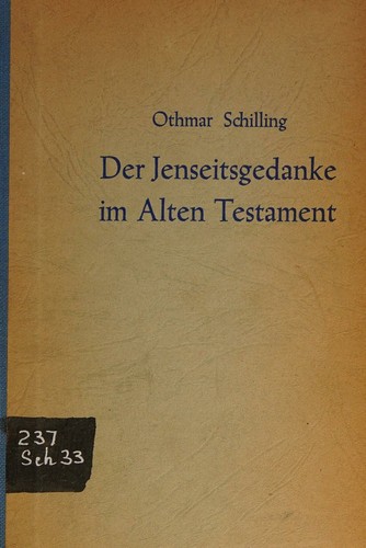 Der Jenseitsgedanke im Alten Testament