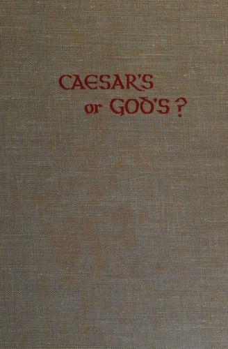 Caesar's or God's?
