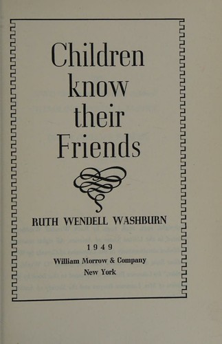 Children know their friends