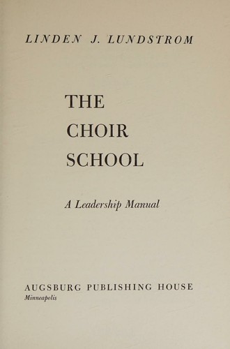 The choir school