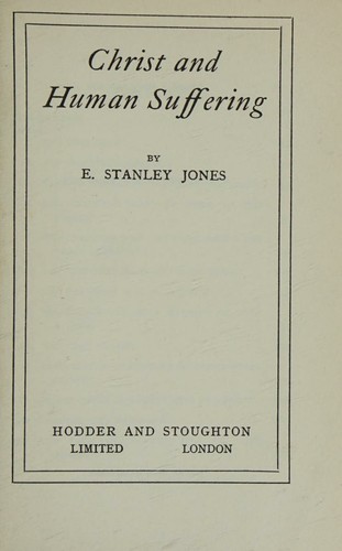 Christ and human suffering