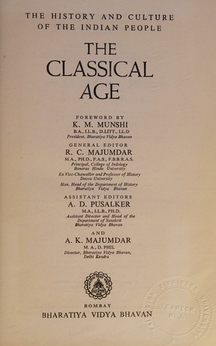 THE CLASSICAL AGE.