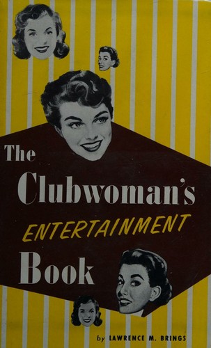 The clubwoman's entertainment book