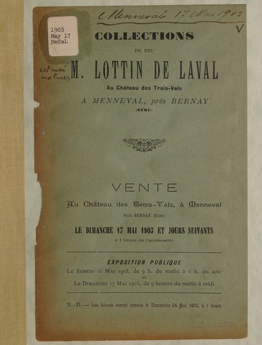 Collections Lottin de Laval
