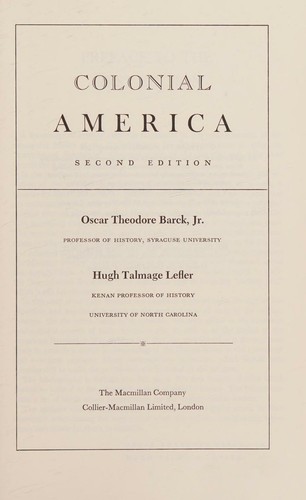 Colonial America