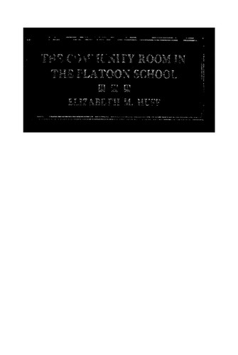 The community room in the platoon school