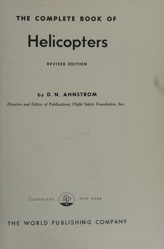 The complete book of helicopters