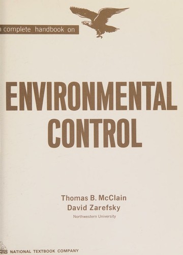 Complete handbook on environmental control