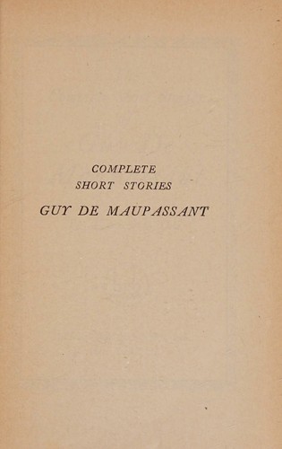 The Complete Short Stories of