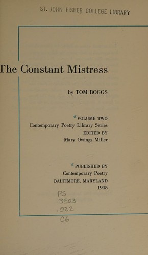 The constant mistress,