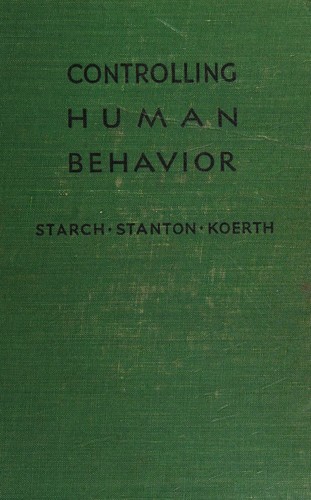 CONTROLLING HUMAN BEHAVIOR
