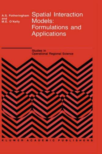 Spatial interaction models