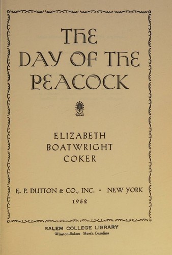 The day of the peacock