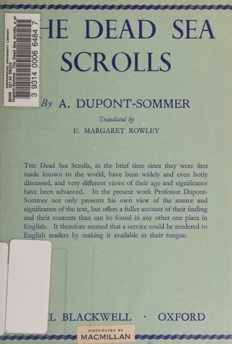 The Dead Sea Scrolls