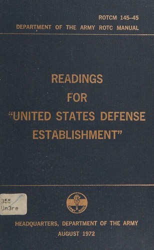 Department of the Army ROTC Manual