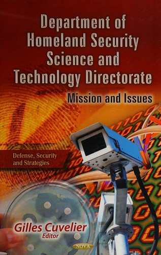 Department of Homeland Security Science and Technology Directorate