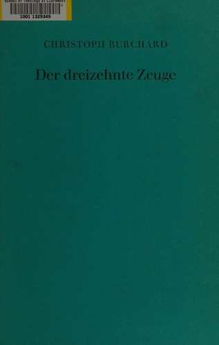 Der dreizehnte Zeuge