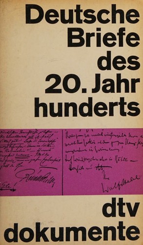 Deutsche Briefe des 20. Jahrhunderts