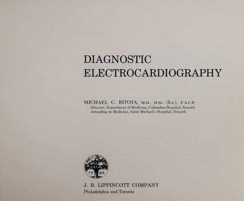 Diagnostic electrocardiography