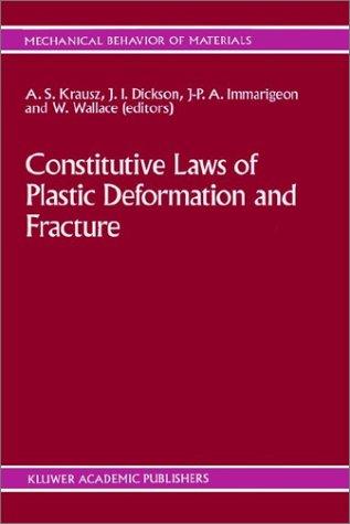 Constitutive laws of plastic deformation and fracture