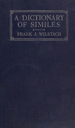 A Dictionary of Similes