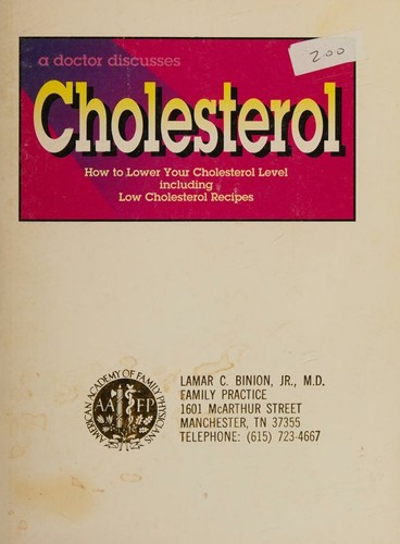 A Doctor Discusses Cholesterol