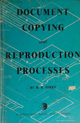 Document copying and reproduction processes