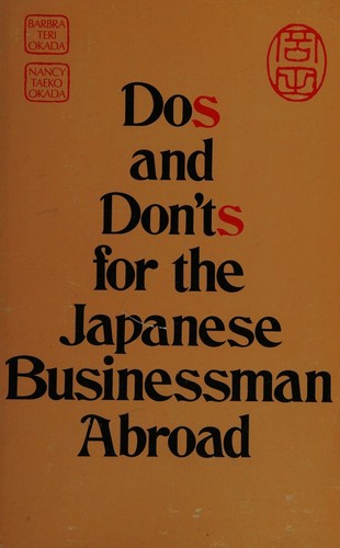 Dos and don'ts for the Japanese businessman abroad