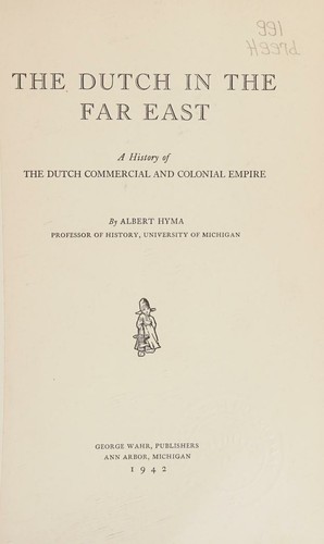 The Dutch in the Far East