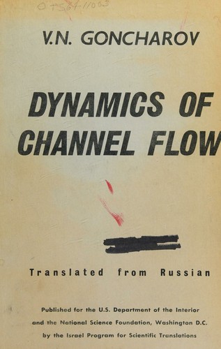Dynamics of channel flow: (Dinamika ruslovykh potokov)