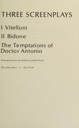 Early screenplays